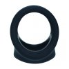 Silicone Cock and Ball Harness - Black